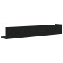 Estantes de pared 2 uds madera ingeniería negro 100x16,5x16,5cm von , Regale und Regale - Ref: Foro24-860041, Preis: 35,43 €,...