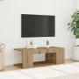 Mueble de TV luces LED madera roble artisan 90x39x30 cm von , TV-Möbel - Ref: Foro24-856326, Preis: 53,65 €, Rabatt: %