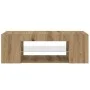 Mueble de TV luces LED madera roble artisan 90x39x30 cm von , TV-Möbel - Ref: Foro24-856326, Preis: 53,65 €, Rabatt: %