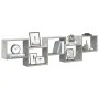 Estante cubo de pared 5 compartimentos madera gris hormigón de , Estantes y estanterías - Ref: Foro24-859998, Precio: 51,41 €...