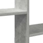 Estante cubo de pared 5 compartimentos madera gris hormigón by , Shelves and shelves - Ref: Foro24-859998, Price: 52,37 €, Di...