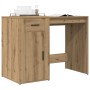 Escritorio de madera de ingeniería roble artisan 100x49x75 cm von , Schreibtische - Ref: Foro24-857100, Preis: 89,43 €, Rabat...