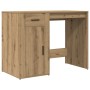 Escritorio de madera de ingeniería roble artisan 100x49x75 cm von , Schreibtische - Ref: Foro24-857100, Preis: 89,43 €, Rabat...