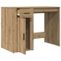 Escritorio de madera de ingeniería roble artisan 100x49x75 cm von , Schreibtische - Ref: Foro24-857100, Preis: 88,15 €, Rabat...