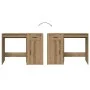 Escritorio de madera de ingeniería roble artisan 100x49x75 cm von , Schreibtische - Ref: Foro24-857100, Preis: 88,15 €, Rabat...