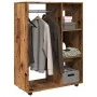 Armario madera de ingeniería madera envejecida 80x40x110 cm by , Wardrobes - Ref: Foro24-856668, Price: 95,18 €, Discount: %