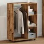 Armario madera de ingeniería madera envejecida 80x40x110 cm by , Wardrobes - Ref: Foro24-856668, Price: 95,18 €, Discount: %