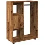 Armario madera de ingeniería madera envejecida 80x40x110 cm by , Wardrobes - Ref: Foro24-856668, Price: 95,18 €, Discount: %