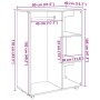 Armario madera de ingeniería madera envejecida 80x40x110 cm von , Kleiderschränke - Ref: Foro24-856668, Preis: 99,24 €, Rabat...