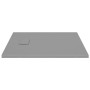 Plato de ducha SMC gris 90x80 cm