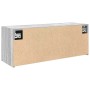 Armario de pared baño madera ingeniería gris Sonoma 80x25x30 cm von , Badezimmerwaschtische - Ref: Foro24-860081, Preis: 55,9...