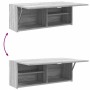 Armario de pared baño madera ingeniería gris Sonoma 80x25x30 cm von , Badezimmerwaschtische - Ref: Foro24-860081, Preis: 55,9...