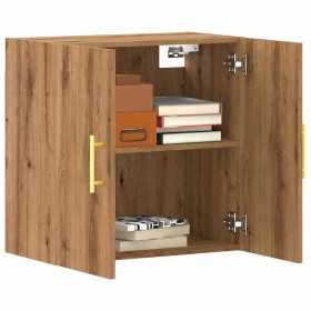 Armario de pared madera de ingeniería roble artisan 60x31x60 cm by , Lockers and storage cabinets - Ref: Foro24-857301, Price...