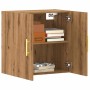 Armario de pared madera de ingeniería roble artisan 60x31x60 cm by , Lockers and storage cabinets - Ref: Foro24-857301, Price...