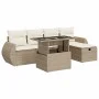 Juego de sofás jardín con cojines 6 pzas ratán sintético beige by , Garden sets - Ref: Foro24-3327888, Price: 540,47 €, Disco...