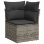 Set de sofás de jardín y cojines 8 piezas ratán sintético gris by , Garden sets - Ref: Foro24-3327910, Price: 544,44 €, Disco...