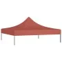 Techo de carpa para celebraciones terracota 2x2 m 270 g/m² de vidaXL, Cubiertas para carpas y cenadores - Ref: Foro24-315346,...