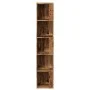 Mueble de esquina madera de ingeniería envejecida 33x33x165 cm by , Lockers and storage cabinets - Ref: Foro24-856724, Price:...