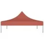 Techo de carpa para celebraciones terracota 2x2 m 270 g/m² de vidaXL, Cubiertas para carpas y cenadores - Ref: Foro24-315346,...