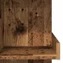 Mesa de bar con estante madera envejecida 100x48x101,5 cm by , Kitchen and dining tables - Ref: Foro24-856758, Price: 89,02 €...