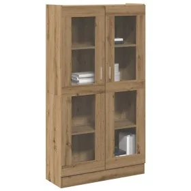 Aparador alto madera ingeniería roble artisan 82,5x30,5x150 cm by , Bookcases and shelves - Ref: Foro24-3318719, Price: 128,1...