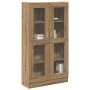 Aparador alto madera ingeniería roble artisan 82,5x30,5x150 cm de , Librerías y estanterías - Ref: Foro24-3318719, Precio: 12...