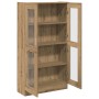 Aparador alto madera ingeniería roble artisan 82,5x30,5x150 cm von , Bücherregale und Regale - Ref: Foro24-3318719, Preis: 12...
