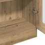 Aparador alto madera ingeniería roble artisan 82,5x30,5x150 cm de , Librerías y estanterías - Ref: Foro24-3318719, Precio: 12...