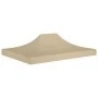 Tent roof for beige celebrations 4.5x3 m 270 g/m² by vidaXL, Covers for tents and gazebos - Ref: Foro24-315366, Price: 44,53 ...