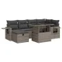 Set de sofás de jardín 7 pzas con cojines ratán sintético gris by , Garden sets - Ref: Foro24-3327860, Price: 481,85 €, Disco...