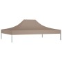 Zeltdach für Feiern taupegrau 4x3 m 270 g/m² von vidaXL, Abdeckungen für Zelte und Pavillons - Ref: Foro24-315356, Preis: 31,...