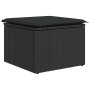 Set sofás jardín y cojines 7 pzas ratán sintético acacia negro von , Gartensets - Ref: Foro24-3327730, Preis: 479,84 €, Rabat...
