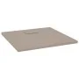 Brown SMC shower tray 80x80 cm by vidaXL, Shower trays - Ref: Foro24-148922, Price: 186,95 €, Discount: %