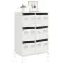Aparador acero blanco 68x39x101,5 cm von , Sideboards - Ref: Foro24-851225, Preis: 127,70 €, Rabatt: %