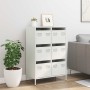 Aparador acero blanco 68x39x101,5 cm de , Aparadores - Ref: Foro24-851225, Precio: 128,82 €, Descuento: %