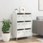 Aparador acero blanco 68x39x101,5 cm von , Sideboards - Ref: Foro24-851225, Preis: 127,70 €, Rabatt: %