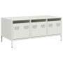 Mesa de centro acero laminado en frío blanco 101,5x50x43,5 cm by , Coffee table - Ref: Foro24-851273, Price: 111,57 €, Discou...