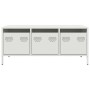 Mesa de centro acero laminado en frío blanco 101,5x50x43,5 cm by , Coffee table - Ref: Foro24-851273, Price: 111,57 €, Discou...