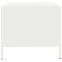 Mesa de centro acero laminado en frío blanco 101,5x50x43,5 cm by , Coffee table - Ref: Foro24-851273, Price: 111,57 €, Discou...