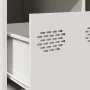Mesa de centro acero laminado en frío blanco 101,5x50x43,5 cm von , Couchtisch - Ref: Foro24-851273, Preis: 110,55 €, Rabatt: %