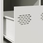 Mesa de centro acero laminado en frío blanco 101,5x50x43,5 cm by , Coffee table - Ref: Foro24-851273, Price: 111,57 €, Discou...