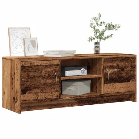 Mueble de TV madera ingeniería madera envejecida 102x30x37,5 cm by , TV Furniture - Ref: Foro24-855816, Price: 56,99 €, Disco...
