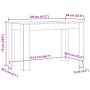 Mesa de comedor de madera contrachapada madera vieja von , Küchen- und Esstische - Ref: Foro24-855840, Preis: 106,88 €, Rabat...