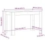 Mesa de comedor de madera contrachapada madera vieja von , Küchen- und Esstische - Ref: Foro24-855840, Preis: 104,45 €, Rabat...