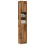 Armario de baño madera de ingeniería madera vieja 32x25,5x190cm by , Bathroom furniture - Ref: Foro24-856048, Price: 85,89 €,...