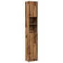 Armario de baño madera de ingeniería madera vieja 32x25,5x190cm by , Bathroom furniture - Ref: Foro24-856048, Price: 85,89 €,...