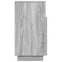 Mesilla de noche con 2 cajones gris sonoma 36x36x68 cm de , Mesitas de noche - Ref: Foro24-858588, Precio: 63,27 €, Descuento: %