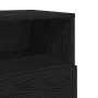 Mesillas de noche 2 uds con 2 cajones negro 36x36x68 cm von , Nachttische - Ref: Foro24-858581, Preis: 103,10 €, Rabatt: %