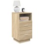 Mesitas de noche 2 uds con 2 cajones roble sonoma 36x36x68 cm von , Nachttische - Ref: Foro24-858583, Preis: 102,40 €, Rabatt: %