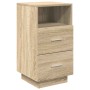 Mesitas de noche 2 uds con 2 cajones roble sonoma 36x36x68 cm von , Nachttische - Ref: Foro24-858583, Preis: 102,40 €, Rabatt: %